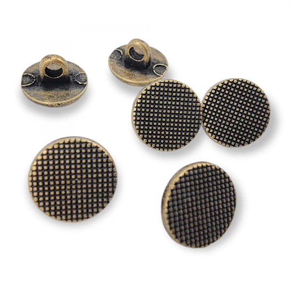 11 mm 18 Boy Ayaklı Düğme Vafle Desenli E 1344