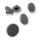 11 mm 18 Boy Ayaklı Düğme Vafle Desenli E 1344