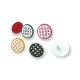 22 mm - 36 L  Jacket and Coat Button Enamel Zamak Button E 1648 MC
