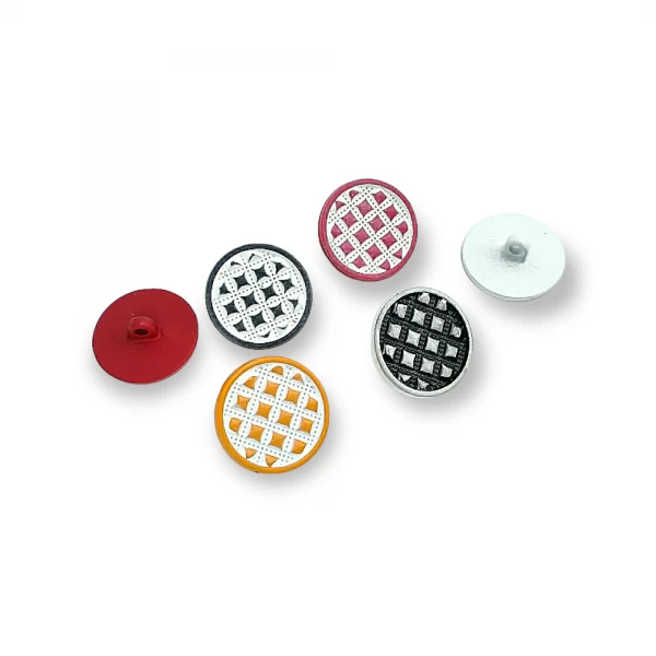 22 mm - 36 L  Jacket and Coat Button Enamel Zamak Button E 1648 MC