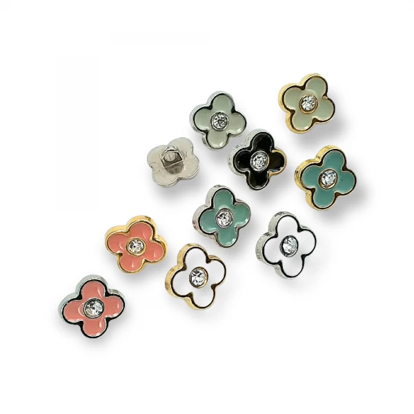 11 mm - 18 L  Women's Blouse and Shirt Button Enameled Button E 1665