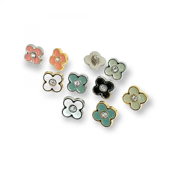 11 mm - 18 L  Women's Blouse and Shirt Button Enameled Button E 1665