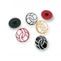 22 mm - 36 L  Jacket and Blazer Button Enamel Shank Button E 1683 MN