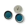 20 mm - 31 boy Şeffaf Mineli  Ceket Düğmesi E 1809