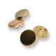14 mm - 22 L Flat Coin Shape Shank Button E 2136