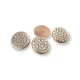 24 mm - 38 L  Rhinestone Button Coat Jacket Cardigan Coat Button E 579