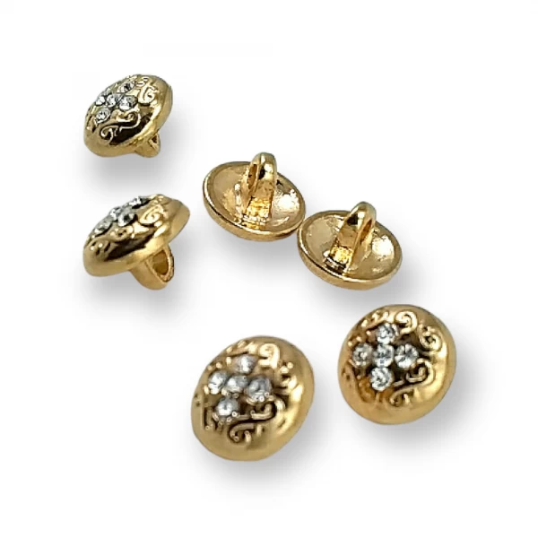 11 mm - 18 L Blouse Buttons Rhinestone Buttons E 792