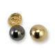 16 mm - 26 L Half Ball Shaped Shank Button for Clothes E 90
