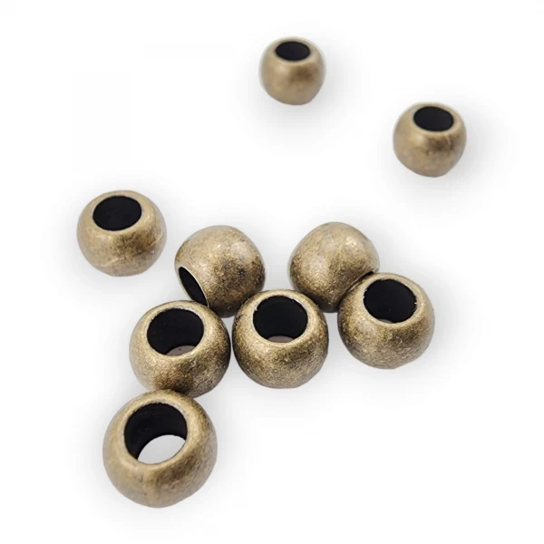 4 mm boy 5 mm Top Şekil Zamak Bağ Ucu E 2058 4 mm boy 5 mm Top Şekil Zamak Bağ Ucu E 2058