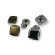 15 x 15 mm Çıtçıt Düğme Kare ve Estetik E 140 15 x 15 mm Çıtçıt Düğme Kare ve Estetik E 140