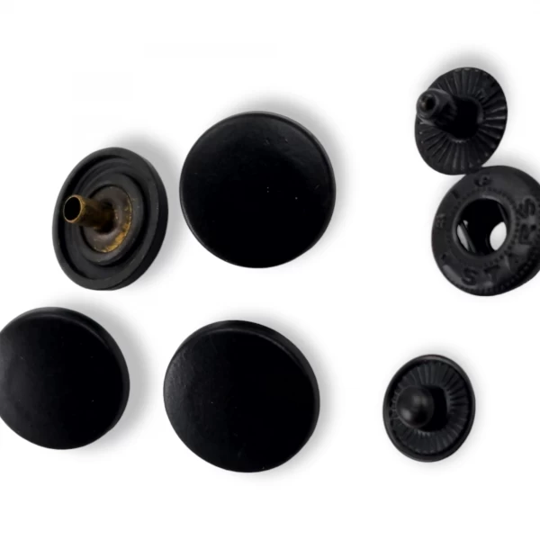 15 mm 24 L Convex Snap Fasteners Zamak Snap Buttons E 1477