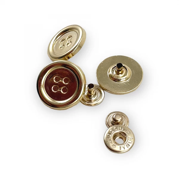 22 mm - 34 L Sewing Button Design Snap Fasteners Button E 1504