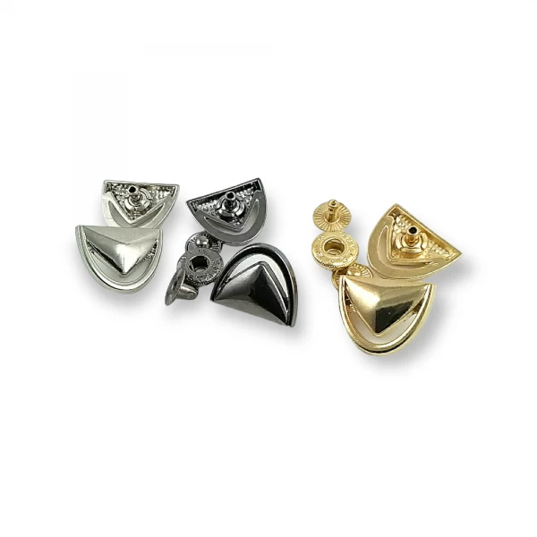 17 x 22 mm Zamak Çıtçıt Düğme Kuş Gözü Tasarım E 1969 17 x 22 mm Zamak Çıtçıt Düğme Kuş Gözü Tasarım E 1969