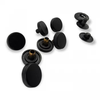 10 mm 16 L Flat Shape Zamak Snap Fasteners Button E 1990