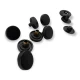 10 mm - 16 L Flat Shape Zamak Snap Fasteners Button E 1990
