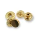 10 mm - 16 L Flat Shape Zamak Snap Fasteners Button E 1990