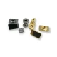 17 x 8 mm Zamak Çıtçıt Düğme Dikdörtgen Şekil E 220