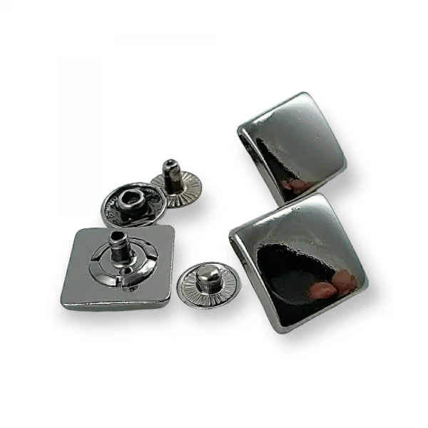 17 x 17 mm Çıtçıt Düğme Kare Tasarım E 232 17 x 17 mm Çıtçıt Düğme Kare Tasarım E 232
