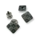 15 x 15 mm Çıtçıt Düğme Kare Domino Desen E 293 15 x 15 mm Çıtçıt Düğme Kare Domino Desen E 293
