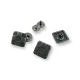 15 x 15 mm Çıtçıt Düğme Kare Domino Desen E 293 15 x 15 mm Çıtçıt Düğme Kare Domino Desen E 293