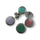22 mm - 36 L  Enamel Snap Button Jacket and Coat Button E 421 MN V1