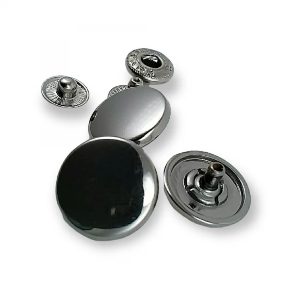 16 mm - 26 boy Düz Çıtçıt Düğme Hafif Bombeli Çıtçıt Düğme E 472 16 mm - 26 boy Düz Çıtçıt Düğme Hafif Bombeli Çıtçıt Düğme E 472