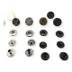 15 mm 27 L X Patterned Metal Snap Fasteners Button E 521