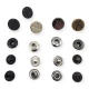 15 mm 27 L X Patterned Metal Snap Fasteners Button E 521