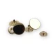 18 mm - 28 boy Düz Para Tipi Çıtçıt Düğme Dış Giyim Çıtçıtı E 563