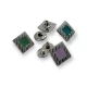 14 x 14 mm Snap Fasteners Enameled Jacket Snap Button E 618