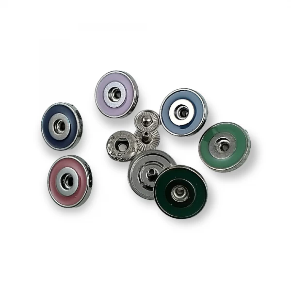 18 mm - 29 L Snap Fasteners Button Enamel Coat and Cardigan Snap Button E 637 MN