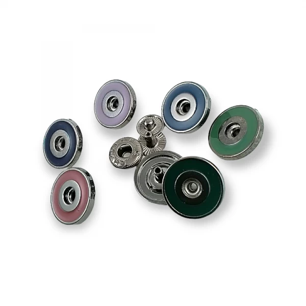 18 mm - 29 L Snap Fasteners Button Enamel Coat and Cardigan Snap Button E 637 MN