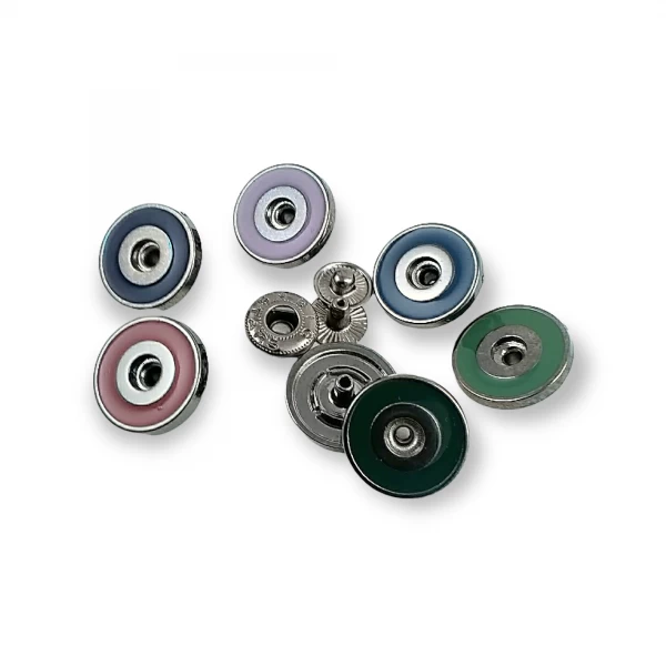 18 mm - 29 L Snap Fasteners Button Enamel Coat and Cardigan Snap Button E 637 MN