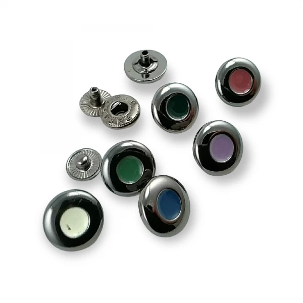 14 mm - 23 boy Mineli Çıtçıt Düğme Giyim Çıtçıtı E 668