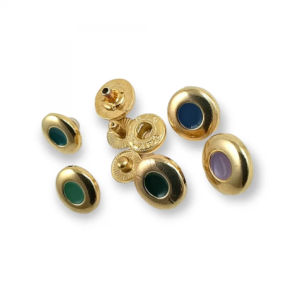 14 mm - 23 boy Mineli Çıtçıt Düğme Giyim Çıtçıtı E 668
