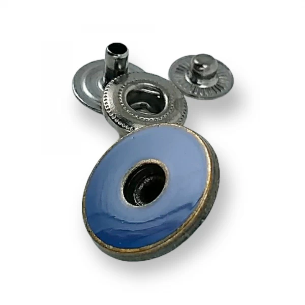 17 mm - 28 L Enamel Snap Fasteners Button Center Hole E 728