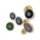 17 mm - 28 L Enamel Snap Fasteners Button Center Hole E 728