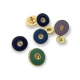 17 mm - 28 L Enamel Snap Fasteners Button Center Hole E 728
