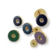 17 mm - 28 L Enamel Snap Fasteners Button Center Hole E 728