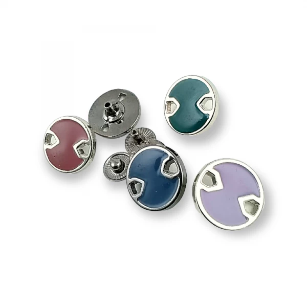 18 mm - 29 boy Mineli ve Estetik Metal çıtçıt düğme E 746