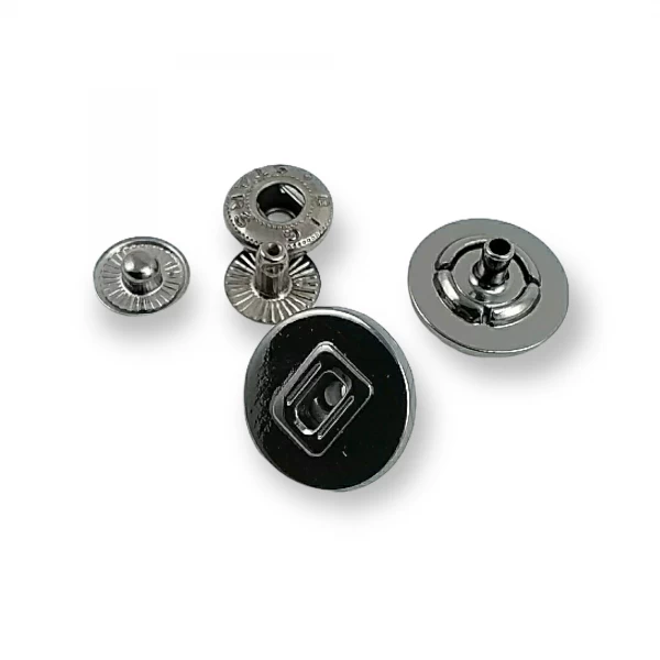 17 mm 28 boy  Zamak Çıt çıt Düğme Estetik ve Şık  E 824