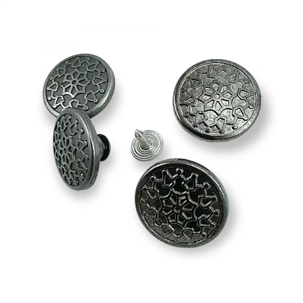 20 mm Desenli Kot Düğmesi E 1011 20 mm Desenli Kot Düğmesi E 1011