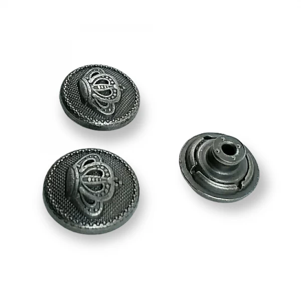 17 mm 28 boy Kot Düğmesi Taç Logolu E 446 17 mm 28 boy Kot Düğmesi Taç Logolu E 446