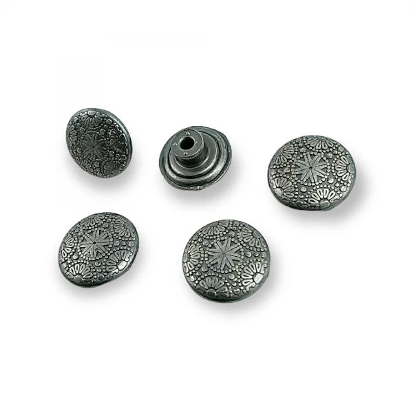 16 mm 26 boy Kot Düğmesi Motif Desenli Çakma Düğme E 497 16 mm 26 boy Kot Düğmesi Motif Desenli Çakma Düğme E 497
