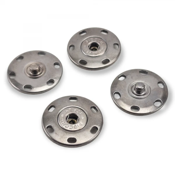 17 mm Sewing Snap Fasteners Square Shape Е 1719