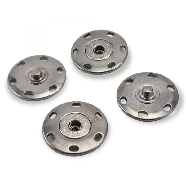 17 mm Sewing Snap Fasteners Square Shape Е 1719