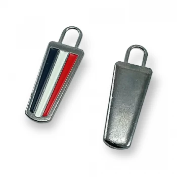 4 cm Zipper Pullers 3 Colors Epoxy Coat and Jacket Pullers E 1790