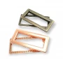 40 x 20 mm Metal Eyelet Rectangle Shape E 1983