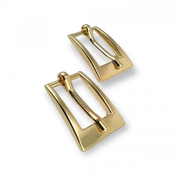 15 mm Stylish Rectangular Belt Buckle E 1335