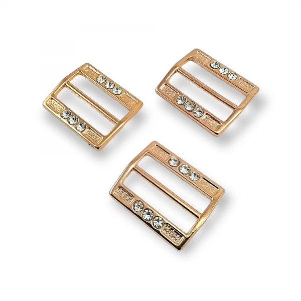 20 mm Rectangular plain tongue buckle E 796